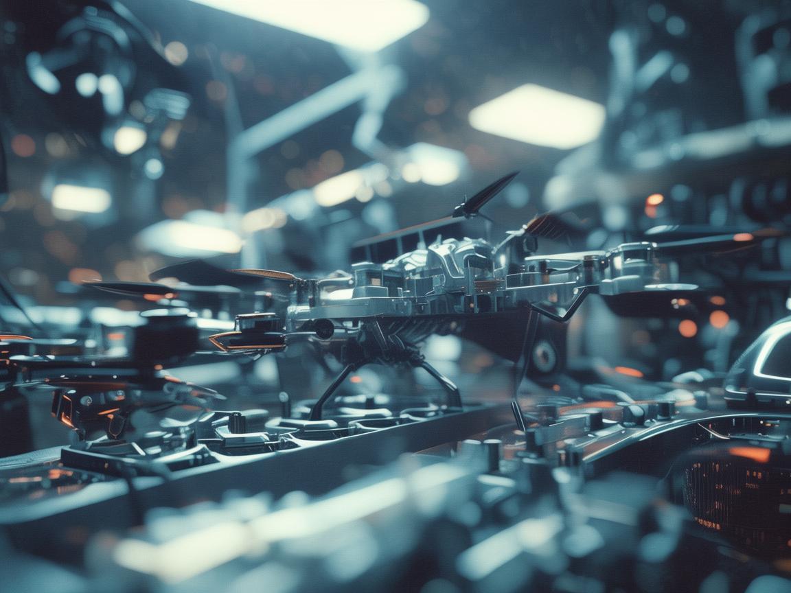 无人机装配，与滑冰灵感共舞