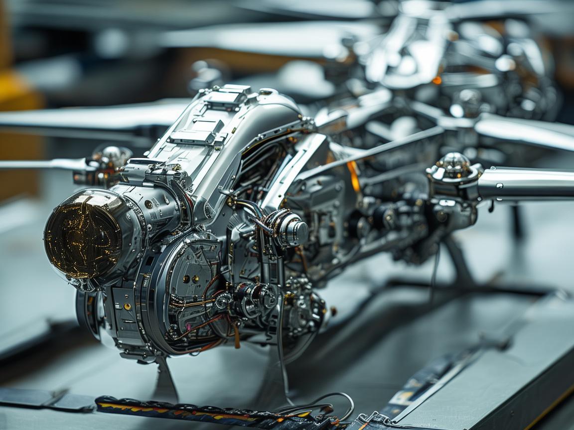 冰糖般精细的无人机整机装配