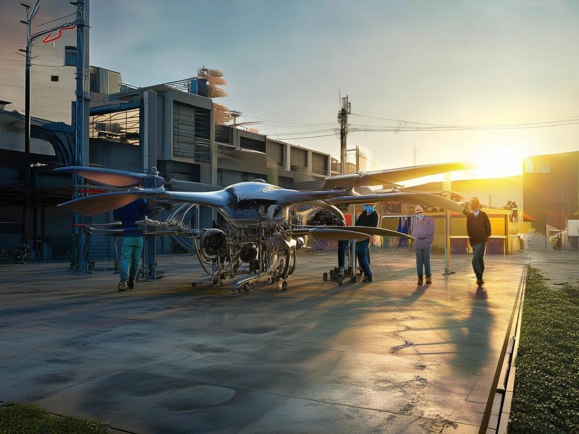 如皋，无人机整机装配的新热土