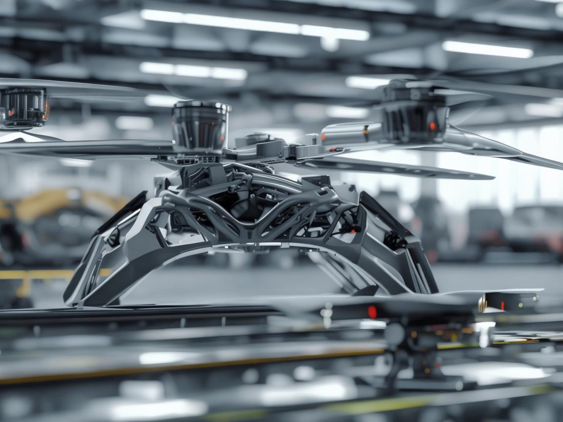 无人机整机装配，为单轨铁路车辆保驾护航